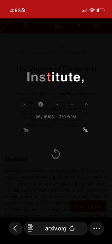 Pace Reader in action